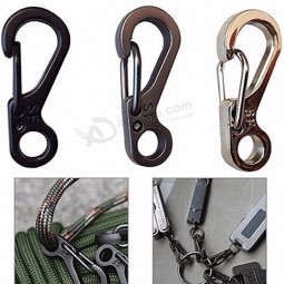 5件/多迷你弹簧线扣表扣搭扣钩登山扣登山者钥匙扣钥匙链3种颜色