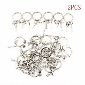 Schlüsselring des Zahnarztes 2pcs Schlüsselring des Zahnarztes keychain Zahnarzthelfergeschenk-Zahnarzthelfer