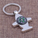Brújula creativa llavero de metal para coche llavero de regalo llaveros de metal joyería de cadena llavero recuerdo creativo