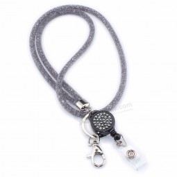 appareil photo cristal téléphone portable support maille collier sangle badges