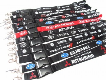 Longe d’insigne de logo de voiture personnalisée pour clés
