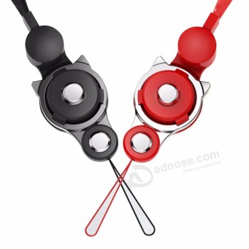 Téléphone portable squishy chat mignon anneau de lanière pour téléphone