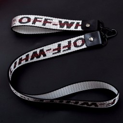 camera / telefoon riem lanyard voor off white nylon telefoon riem