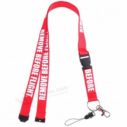 Custom retractable id badge holder print logo with lanyards