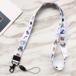 correa para el cuello cordones de dibujos animados para llaves Tarjeta de identificación Gimnasio correas para teléfonos móviles Soporte de identificación USB DIY cuerda para colga