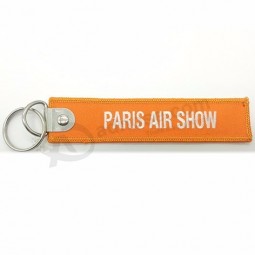 portachiavi souvenir in acrilico bianco aereo di qualità superiore