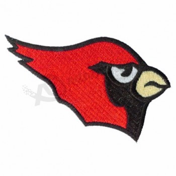 Broderie Pour Veste Fer Sur Sécurité Brodé Patch Badge Personnalisé Flock Label Patches