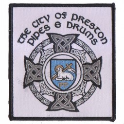 Patch de drapeauPatch d’applique d’animal à paillettes militairesBâton personnalisé sur patchs brodés