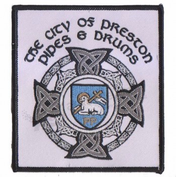 Patch de drapeauPatch d’applique d’animal à paillettes militairesBâton personnalisé sur patchs brodés