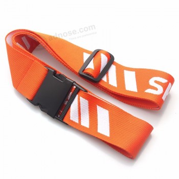 Tissu tissé logo personnalisé ceinture réglable durable de haute qualité