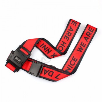 Safety Excellent Quality Luggage Strap with Password Combination Lock
