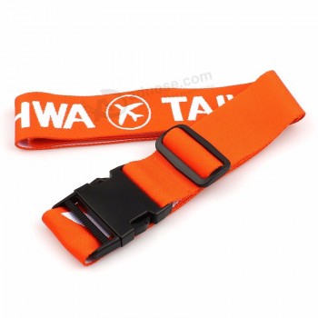 Factory Wholesale Custom Logo Woven personalised luggage straps