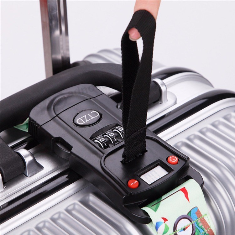 Luggage Strap, suitcase Strap with Weighing Buckle, password Buckle, Tsa custom Lock Buckle