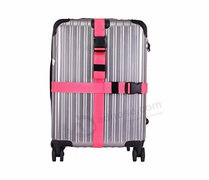 Wholesale luggage Belt strap with lock and digital Scale