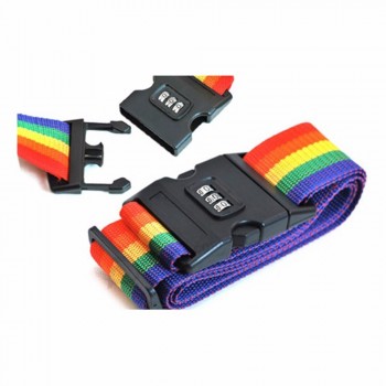 Ceinture à bagages personnalisée avec cadenas sangle à bagages avec logo personnalisé