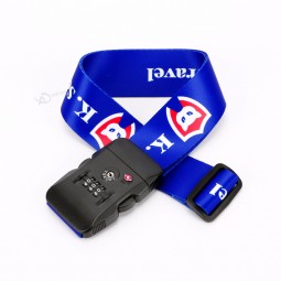 2019 Nouveau Style TSA Digit Sécurité Mot de passe Combinaison Serrure Bagages Ceinture Sac Sangle