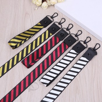Faites votre propre longe poignet sangle de cou pour les clés carte d’identité sangles de téléphone pour iPhone Hang Rope