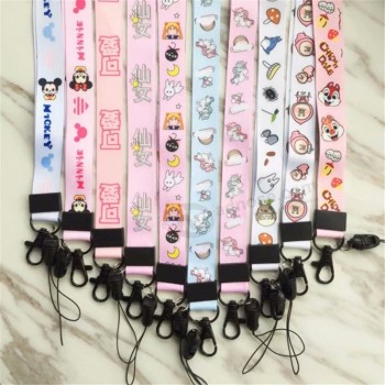 Mignon Lanyard ID Pass Carte Badge Détenteurs de téléphone portable lanière