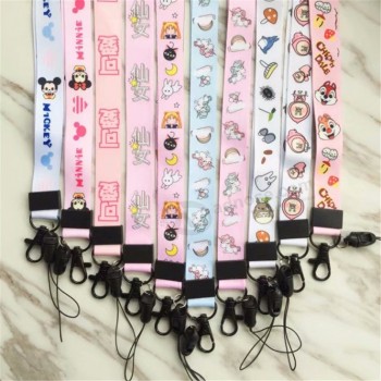 schattige lanyard ID pas kaart badge houders mobiele telefoon lanyard