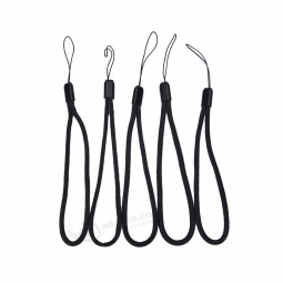 schwarzes Nylonhandgelenkbügel-Abzugsleine für Kamera-Handyipod USB