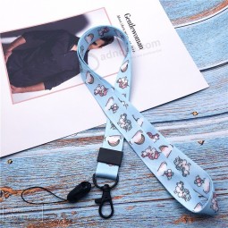 dekorative Lanyards und Badge Holder tragen einen Umhängeband