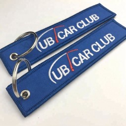 Porte-clés tissé sur mesure brodé,Porte-clés brodé