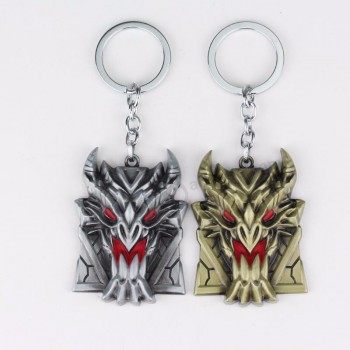 LOL Games Jewelry Hero Alliance League Legends Keychain Men Boys Personalised Keyrings