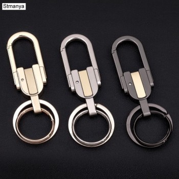 Personnalisé Top Marque Porte-clés en acier inoxydable Métal Voiture de luxe Porte-clés Décoration