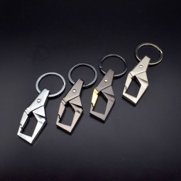 Custom Men and Ladies Waist Hanging Keychain Metal Alloy Key Ring