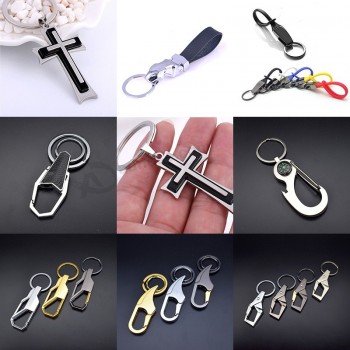 Porte-clés gravés Creative Cool Porte-clés croix personnalisé