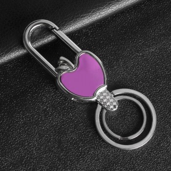 Design original personalizado chaveiro luxo chaveiro carro de metal em aço inoxidável decoração