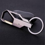 Porte-clés personnalisé en acier inoxydable métal alliage de zinc porte-clés de voiture de luxe