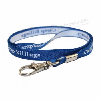 Promotional Gift Braid Carabiner Lanyards short Cuba Lanyards