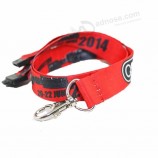 Wholesale price colorful pilot nfl team hemp lanyard