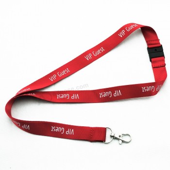 Lanyards met gerecyclede conferentiehalsprint