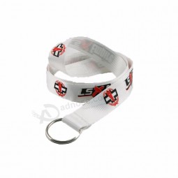 buisvormige lanyard productie met sleutelhouder