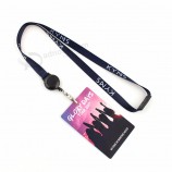 Werbeartikel benutzerdefinierte Mode Stoff angepasst Lanyard für Key Badge Holder