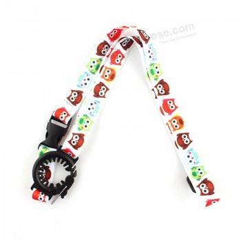 billige modische Druck Polyester Lanyard mit Wasserflaschenhalter