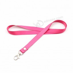 Colorful Customized Design Polyester Lanyard for key with Metal Hook