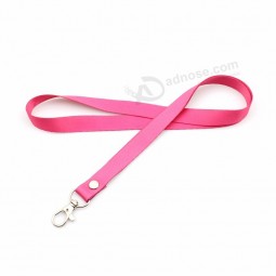 farbenfrohes, individuell gestaltetes Polyester-Schlüsselband mit Metallhaken