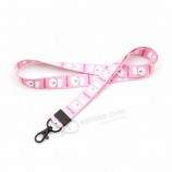 Heißer verkauf individuell bedruckte polyester lanyard für schlüssel umhängeband