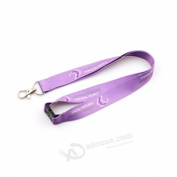 Factory Price Fashion Heat Transfer Printing Lanyard for key with Custom Logo