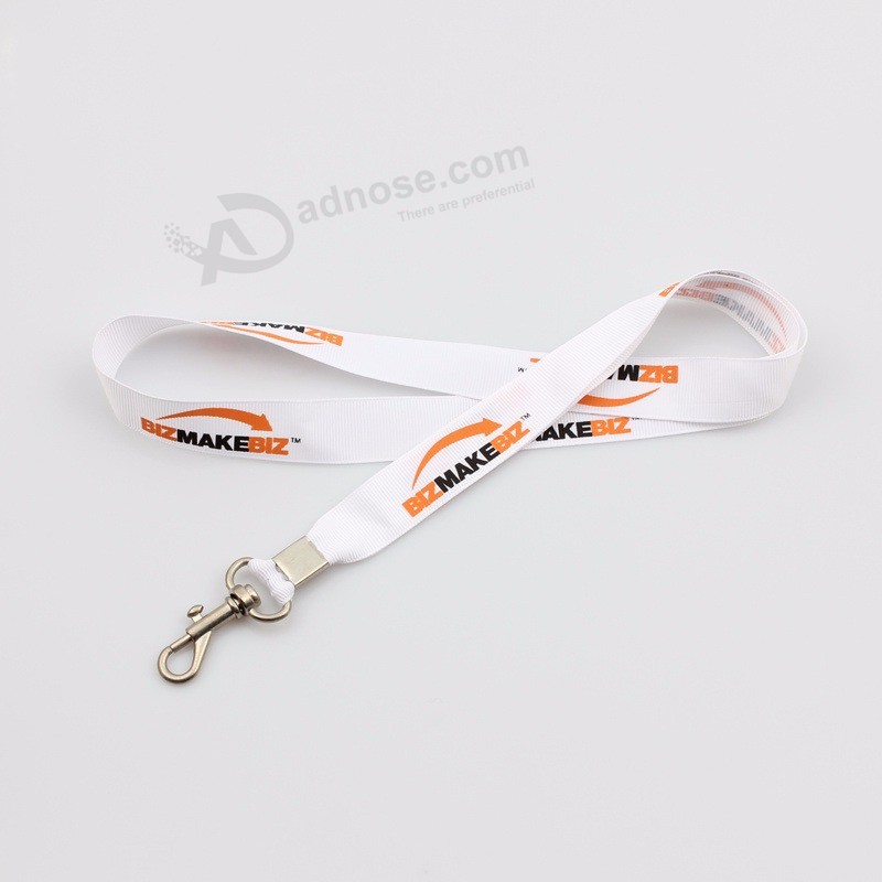 Diversified imprinted Polyester lanyard with logo Customized cheap Gift