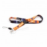 kundenspezifische hochwertige druck individuelles logo polyester weihnachten lanyard für schlüssel