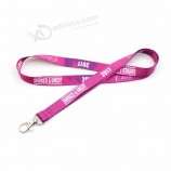 Hervorragende Qualität mit individuellem Logo-Druck. Strapazierfähiges Polyester-Konferenzband für Schlüssel