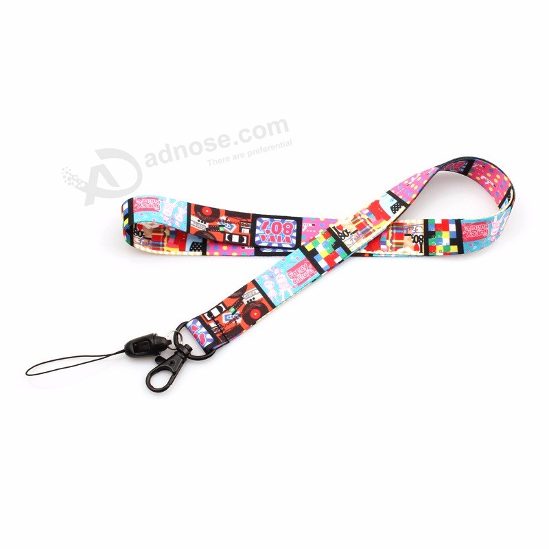 Custom Logo Design Wholesale Price Micro-Soft Lanyard for Promotional Gifts