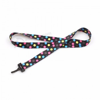 Custom Logo Design Wholesale Price Micro-Soft Lanyard for key for Promotional Gifts