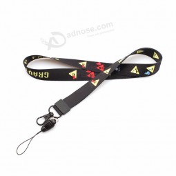 komfortable Großhandel Polyester billig individuell bedruckte Lanyards für Schlüssel Kein Mindestbestellwert