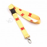 Kundenspezifische Business-Lanyards mit Doppeldruck für Schlüssel mit Trennschnalle
