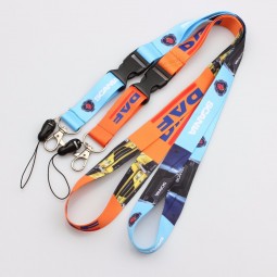 Personalized Heat Transfer Polyester Custom Lanyards for key Sample Free